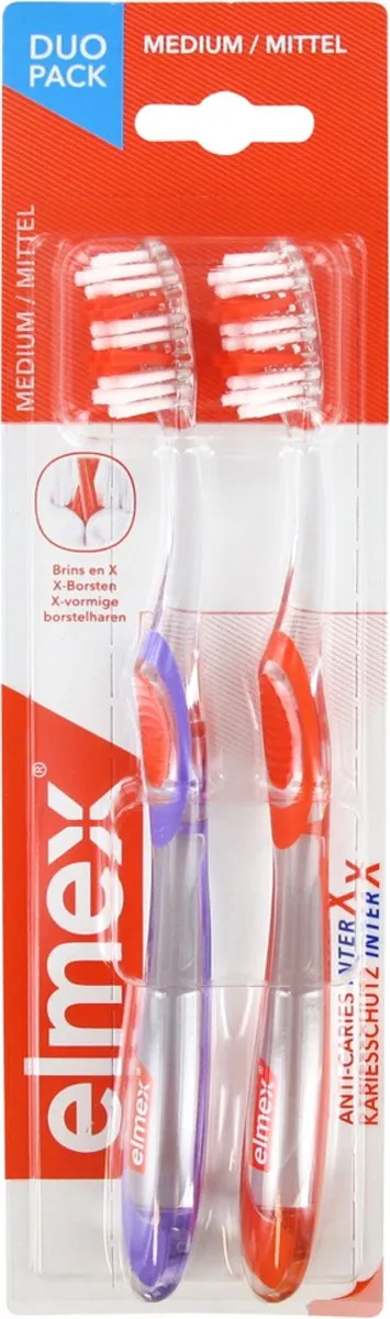 Elmex Anti-Caries InterX Medium Tandenborstels
