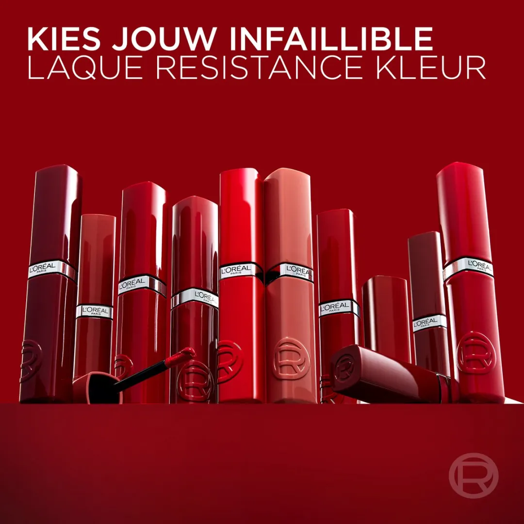 L'Oréal Paris Infaillible Laque Resistance Lippenstift 415 Red Bisou - 4.3ml