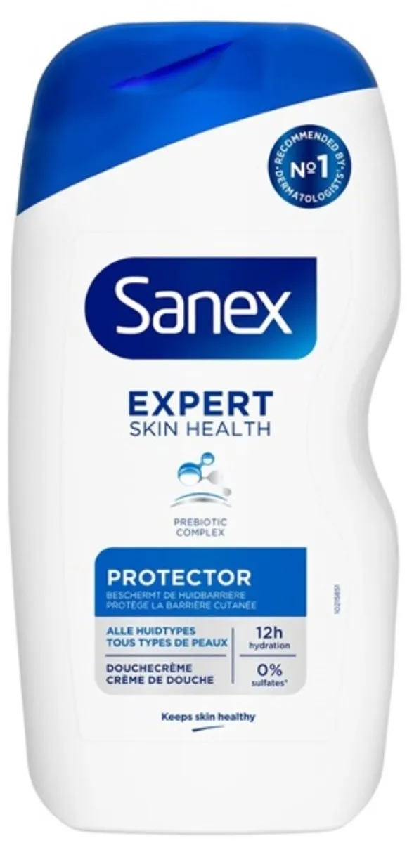 Sanex Deskundige Huidgezondheid Douchecrème Beschermend 800ml - 2 Stuks