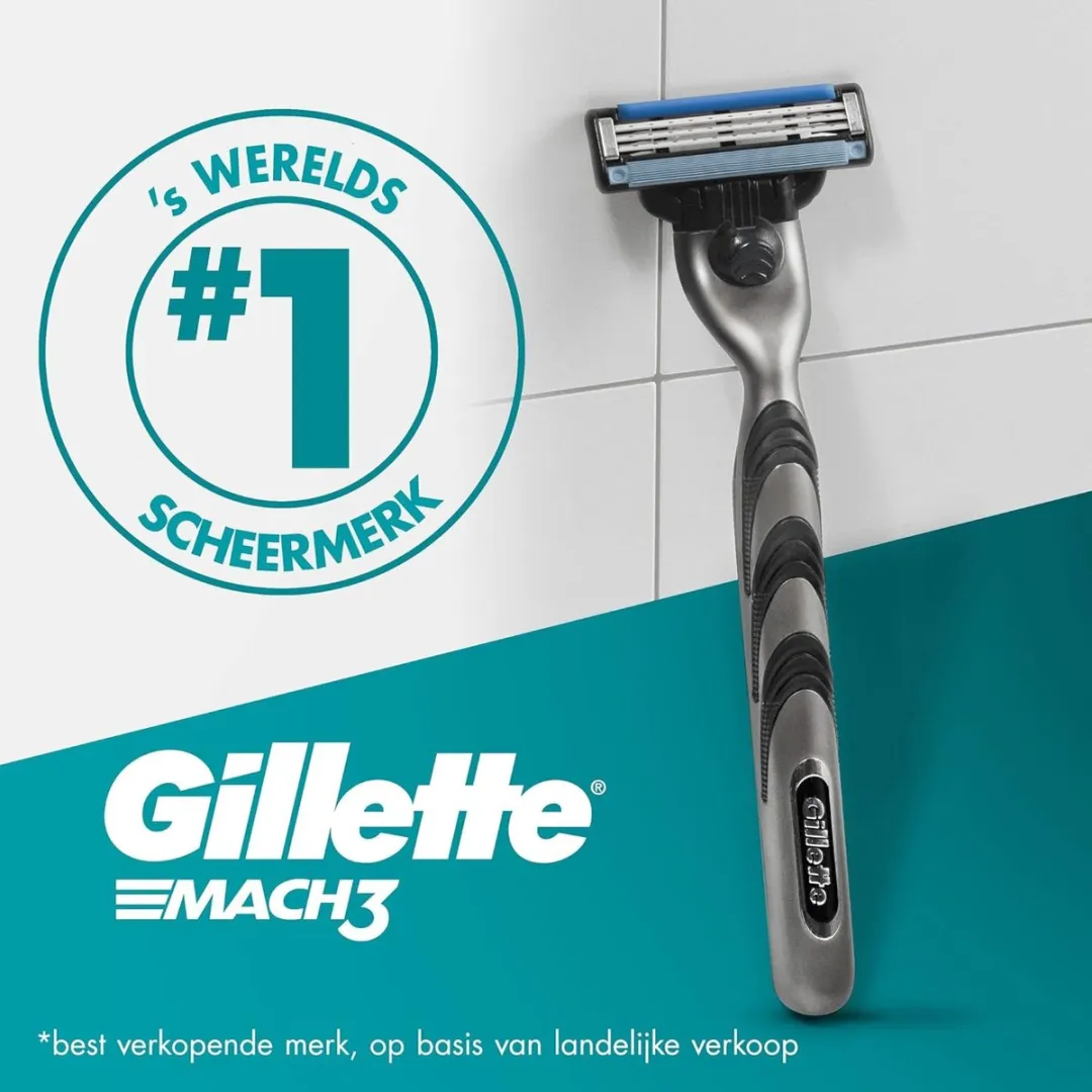 Gillette Mach3 Navulmesjes - 25 Stuks