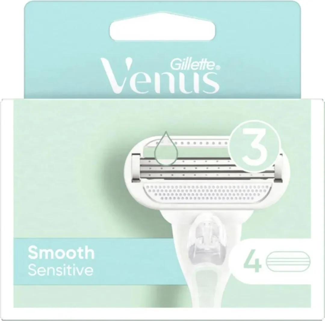 Gillette Venus Sensitive Smooth Scheermesjes 4 Stuks