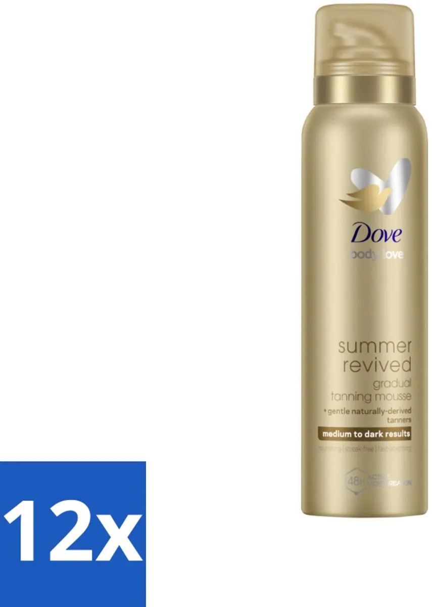 Dove Bodymousse Summer Revived Medium-Dark 150ml