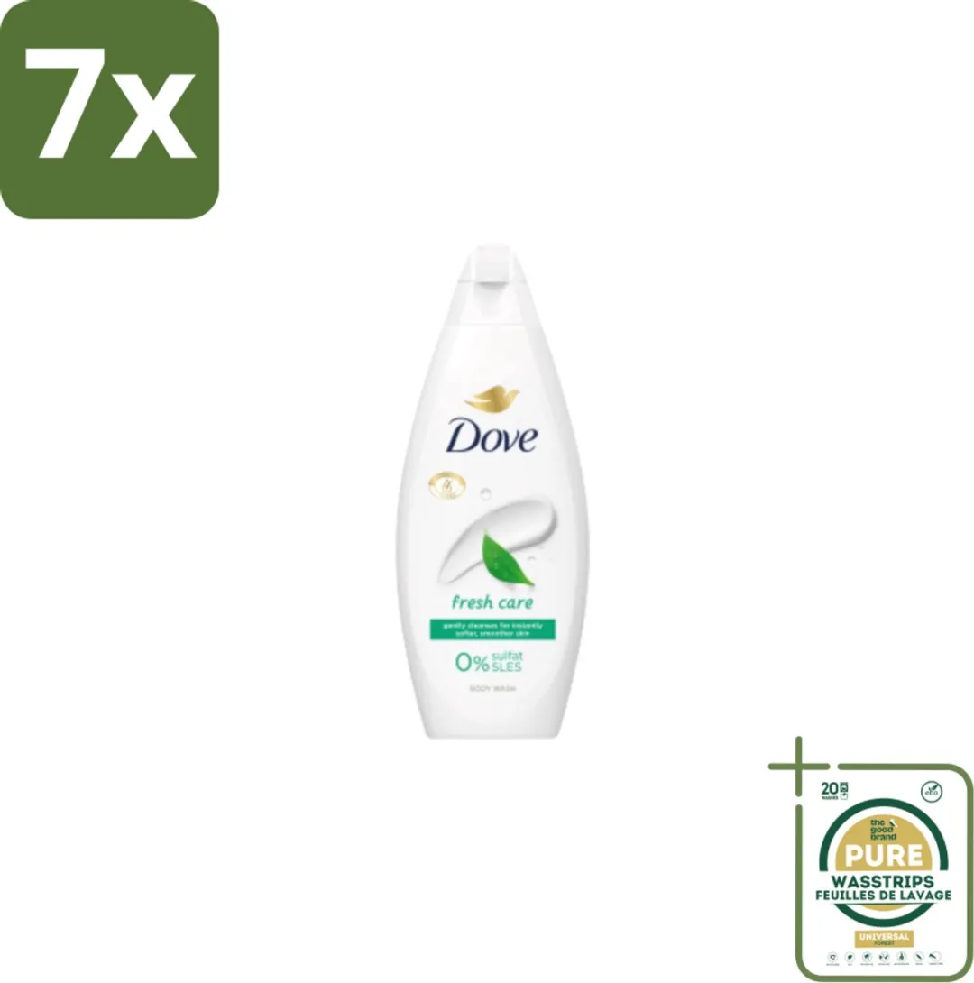 Dove Fresh Care Douchegel 250ml - 7 Stuks