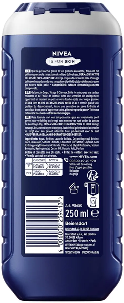 NIVEA Men Douchegel Total Relax 250ml