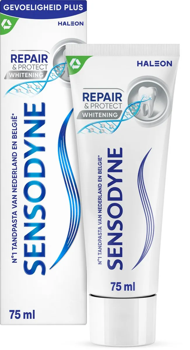 Sensodyne Repair & Protect Whitening Tandpasta - 4x75ml - afbeelding 6 van 6