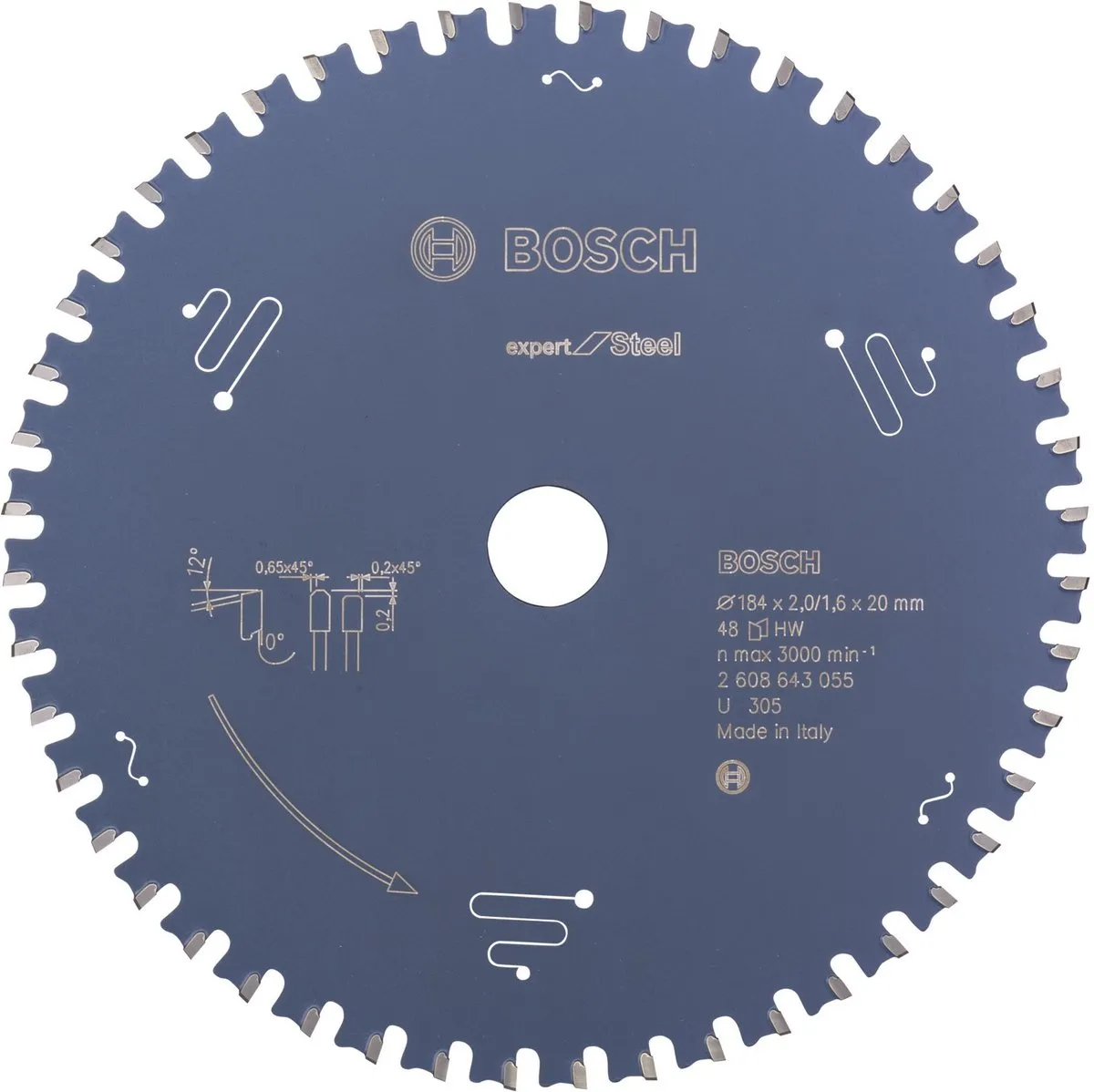 Bosch Expert Staalzaagblad 184mm 48 Tanden