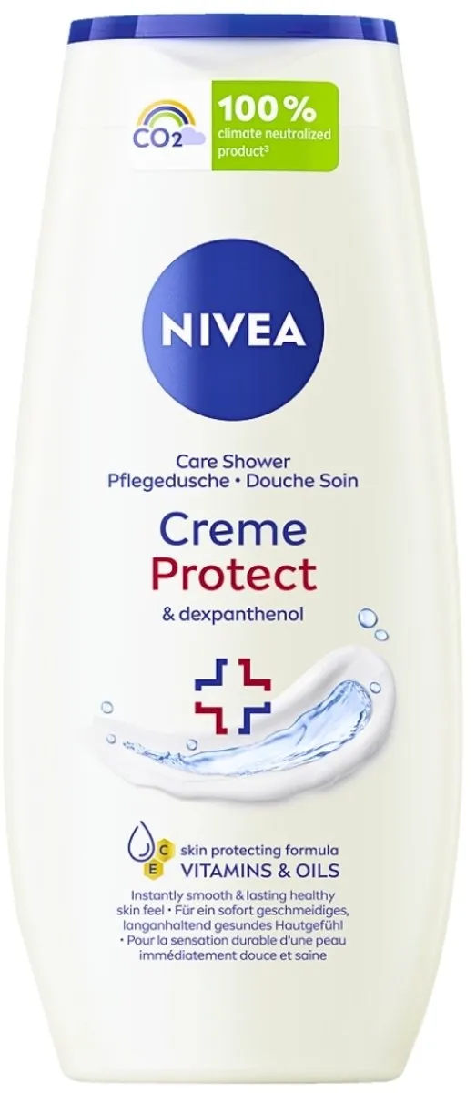 NIVEA Douchegel Crème Protect & Dexpantenol 250ml - 3 Stuks