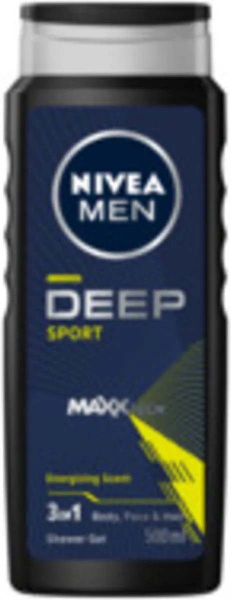 NIVEA Men Douchegel Deep Sport 500ml - 6 Stuks - afbeelding 6 van 6