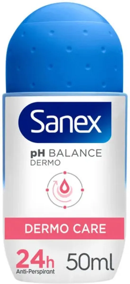 Sanex Dermo Care Roll-on Deodorant 6x50ml