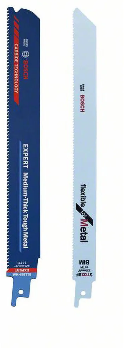 Bosch Reciprozaagbladset S 1122 BF + EXPERT S 1155 HHM