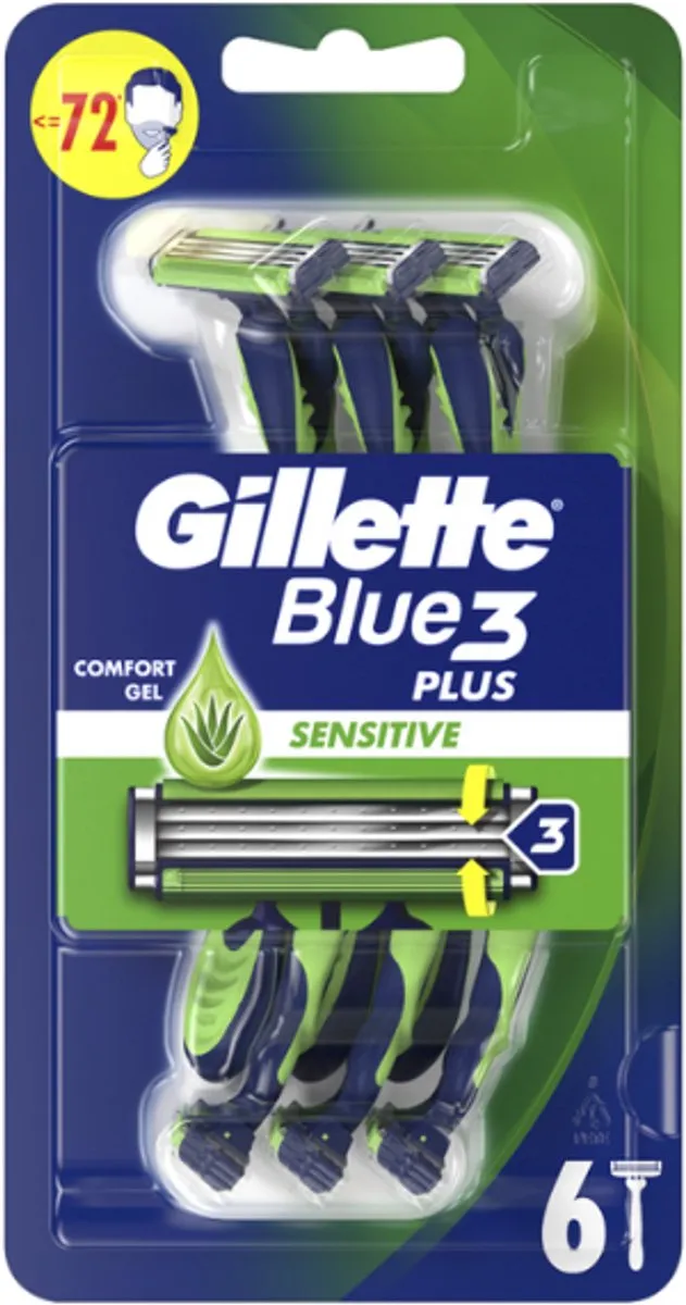 Gillette Blue3 Sensitive Wegwerpmesjes