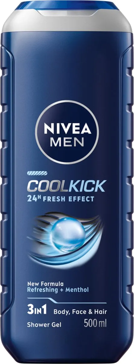 NIVEA MEN Cool Kick Douchegel 500ml