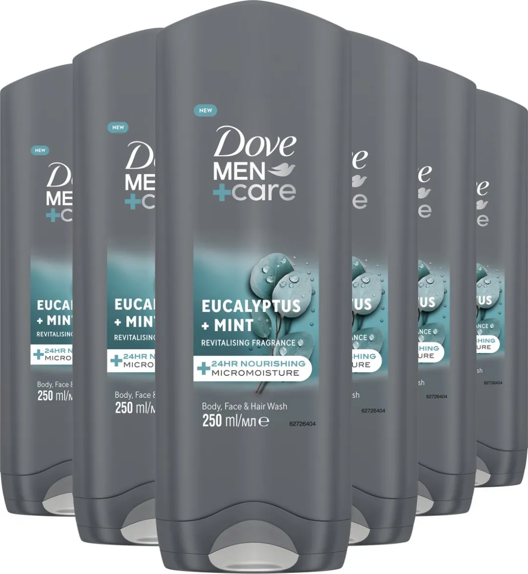Dove Men+Care 3-in-1 Douchegel Eucalyptus & Mint