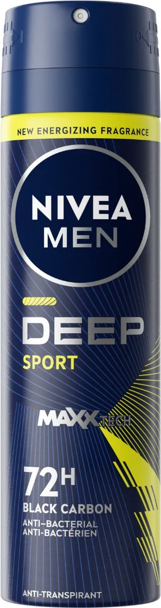 NIVEA MEN Deep Sport Anti-Transpirant Spray - 900ml