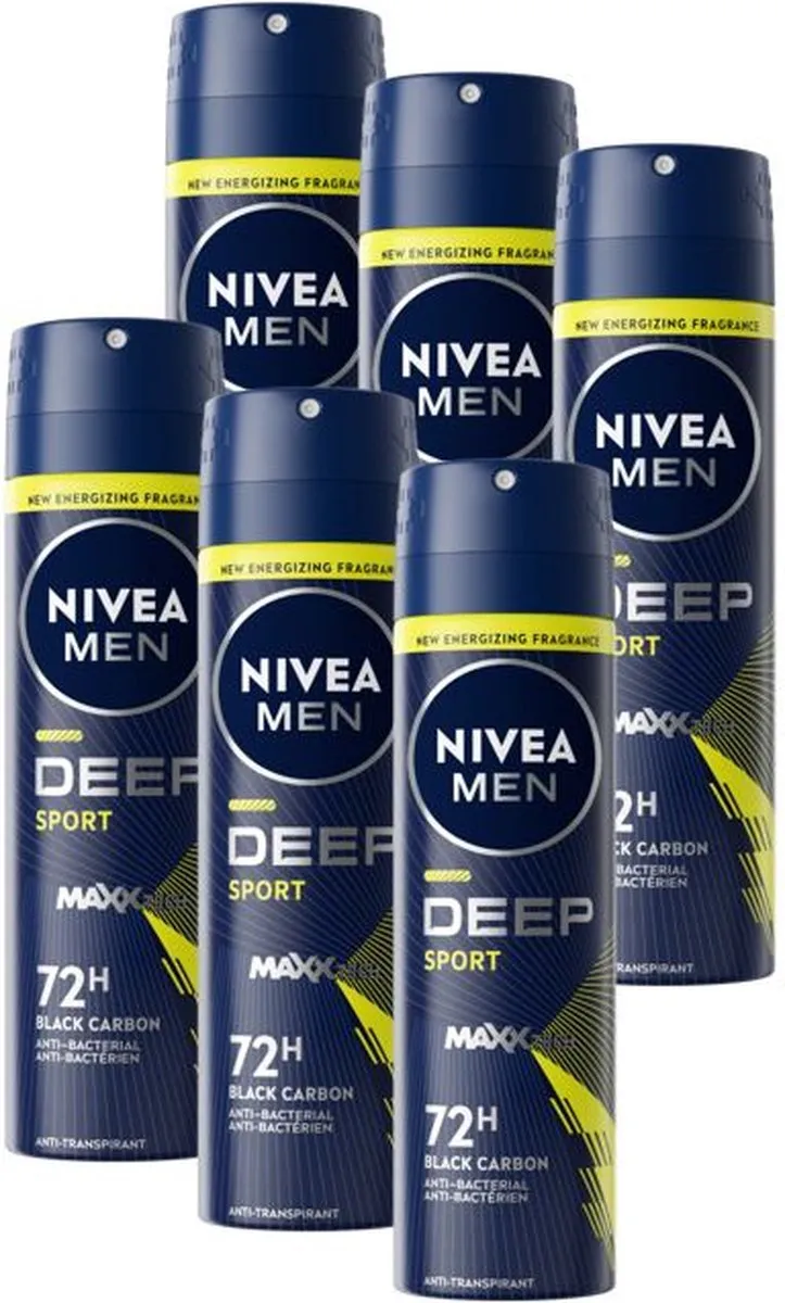 NIVEA MEN Deep Sport Anti-Transpirant Spray