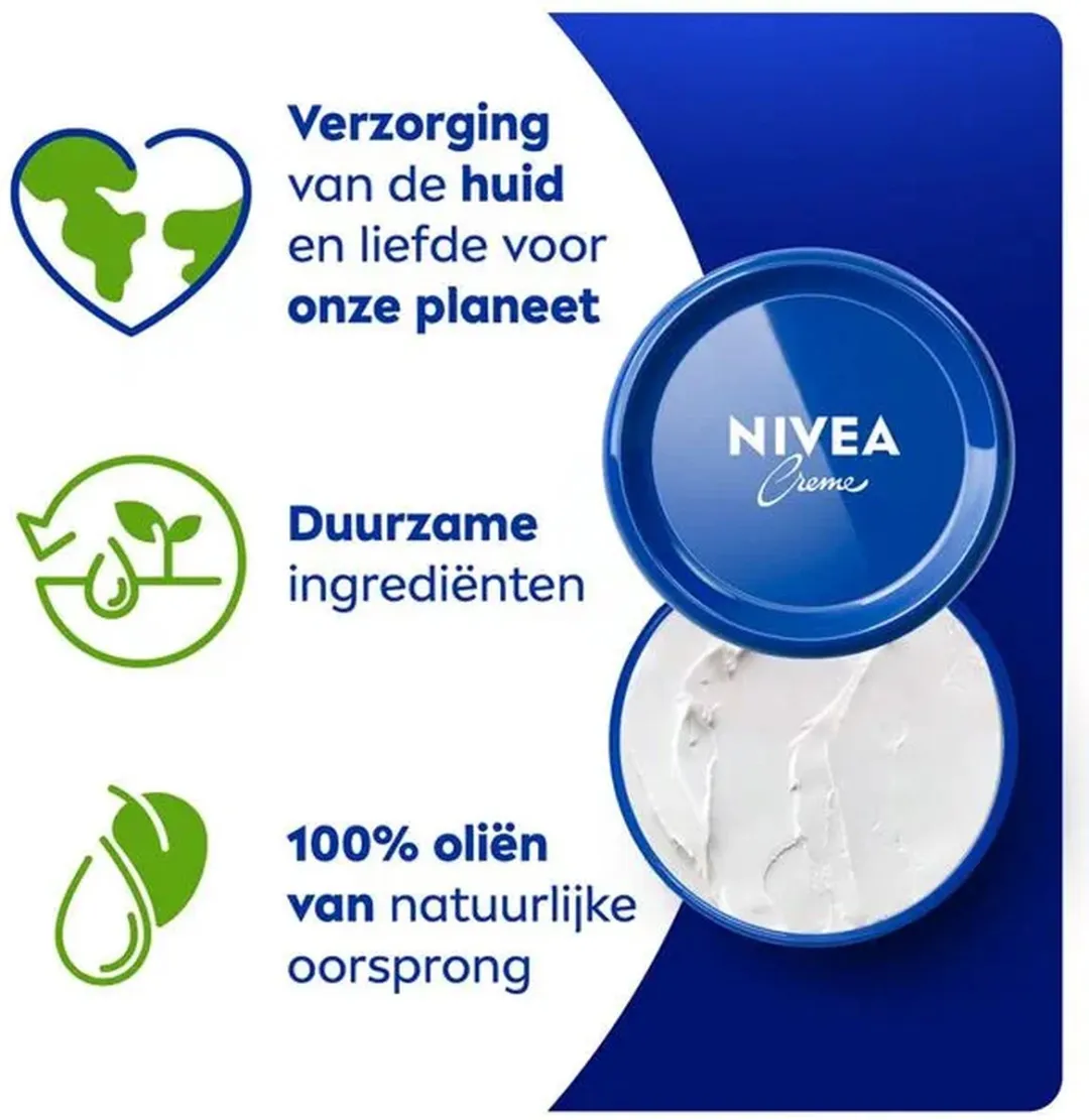 NIVEA Crème Pot 600ml - 3x200ml