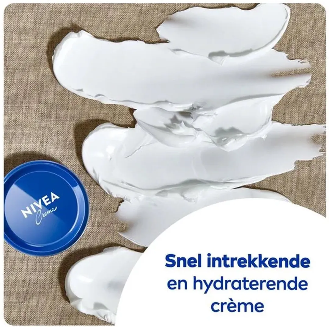 NIVEA Crème Pot 600ml - 3x200ml