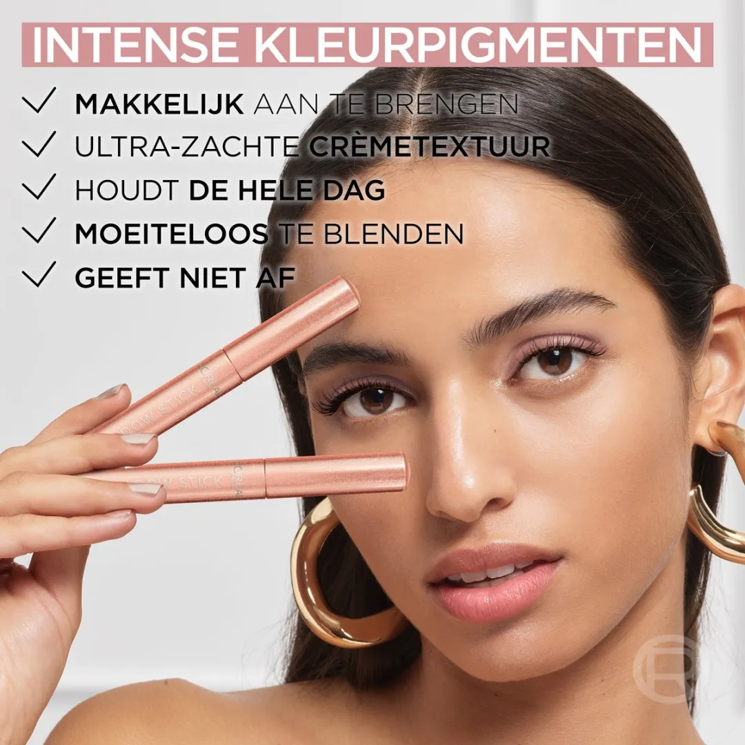 L'Oréal Paris Le Shadow Stick 115 Twinkling Rose Oogschaduwstick - 1.4g