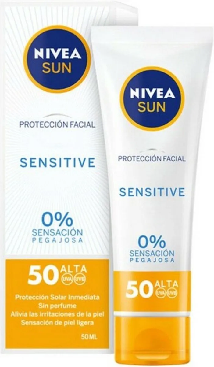 NIVEA Sensitive Gezichtszonnecrème 50ml