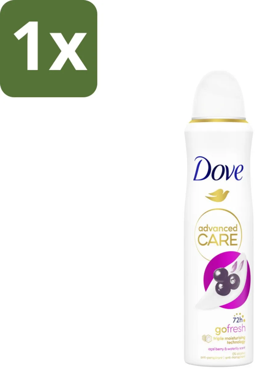 Dove Deodorant Spray Acai Berry & Waterlily 150ml