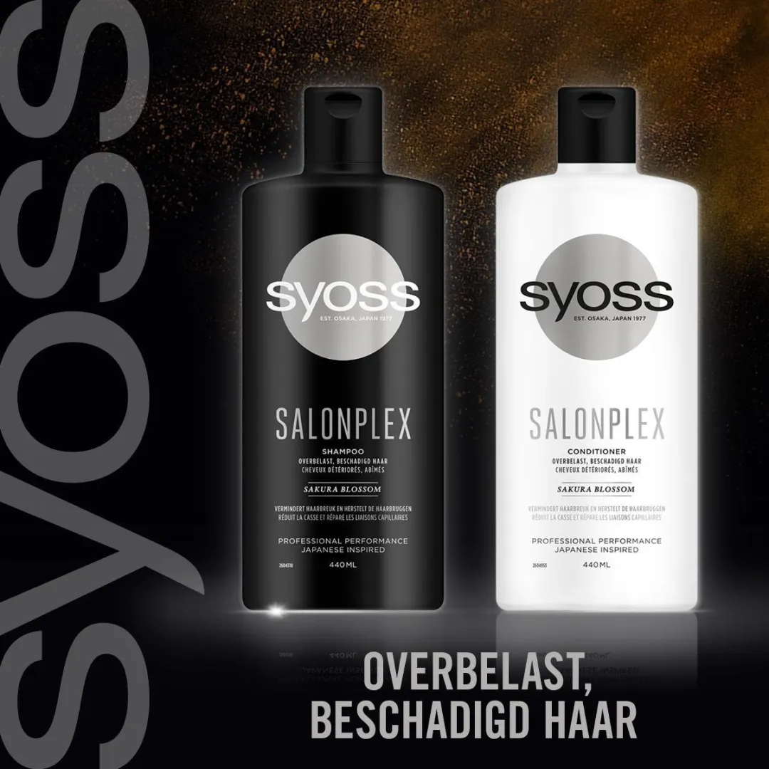 SYOSS SalonPLEX Herstellende Shampoo 2640ml - 6x440ml