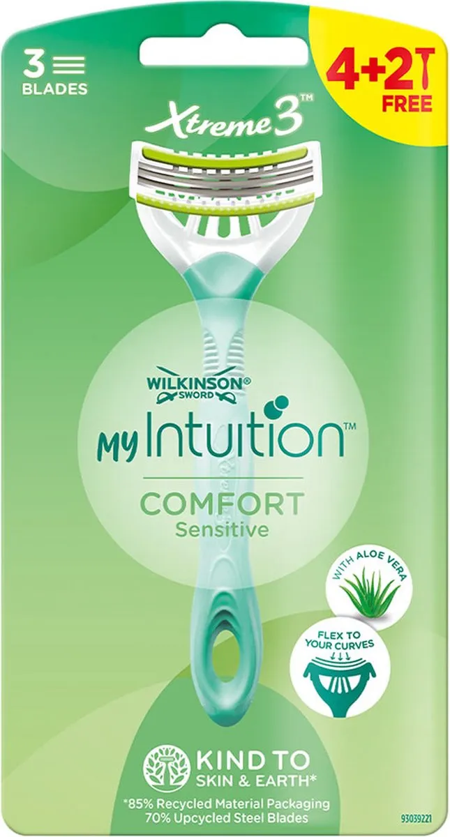 Wilkinson Sword Xtreme 3 My Intuition Wegwerpscheermesjes 6 Stuks