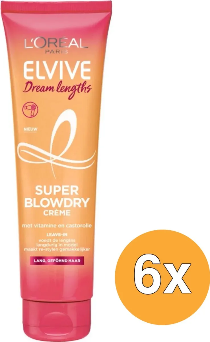 L'Oréal Paris Elvive Dream Lengths Blowdry Cream 900ml