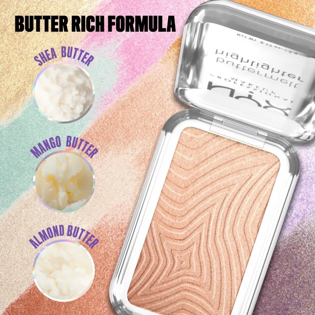 NYX Glaze It Butta Highlighter 5g - Glanzend
