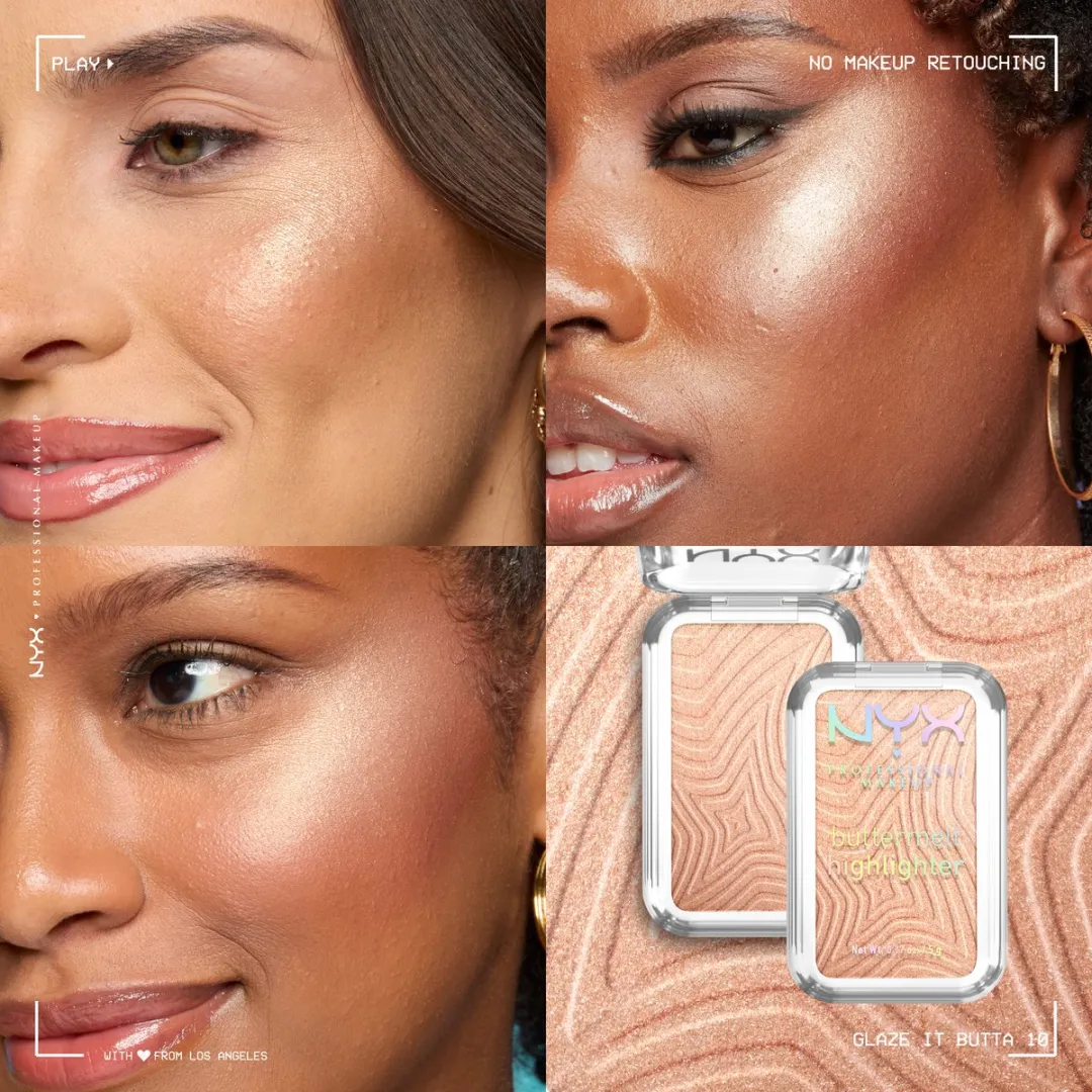 NYX Glaze It Butta Highlighter 5g - Glanzend - afbeelding 6 van 6