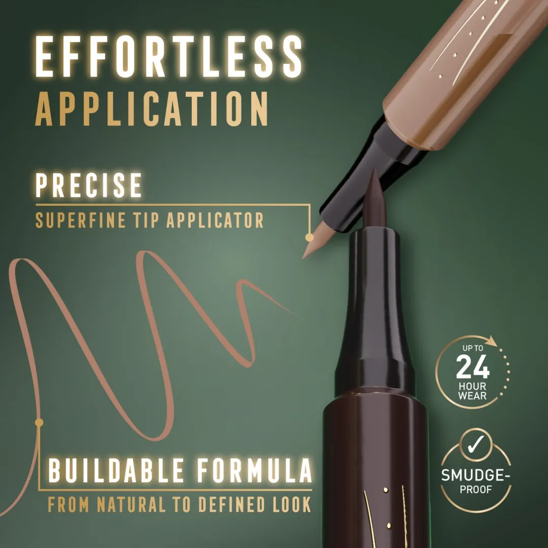 Max Factor Masterpiece Micro Marker Precise Eyebrow Pen 020 Taupe