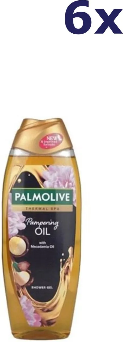 Palmolive Thermal Pampering Oil Douchegel 6x650ml