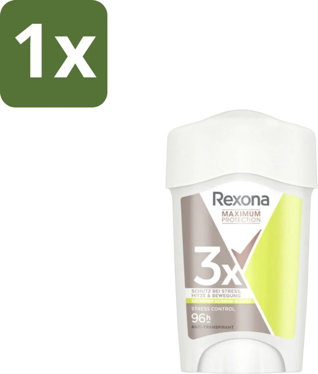 Rexona Deodorant Stick Maximum Protection Stress Control 45ml