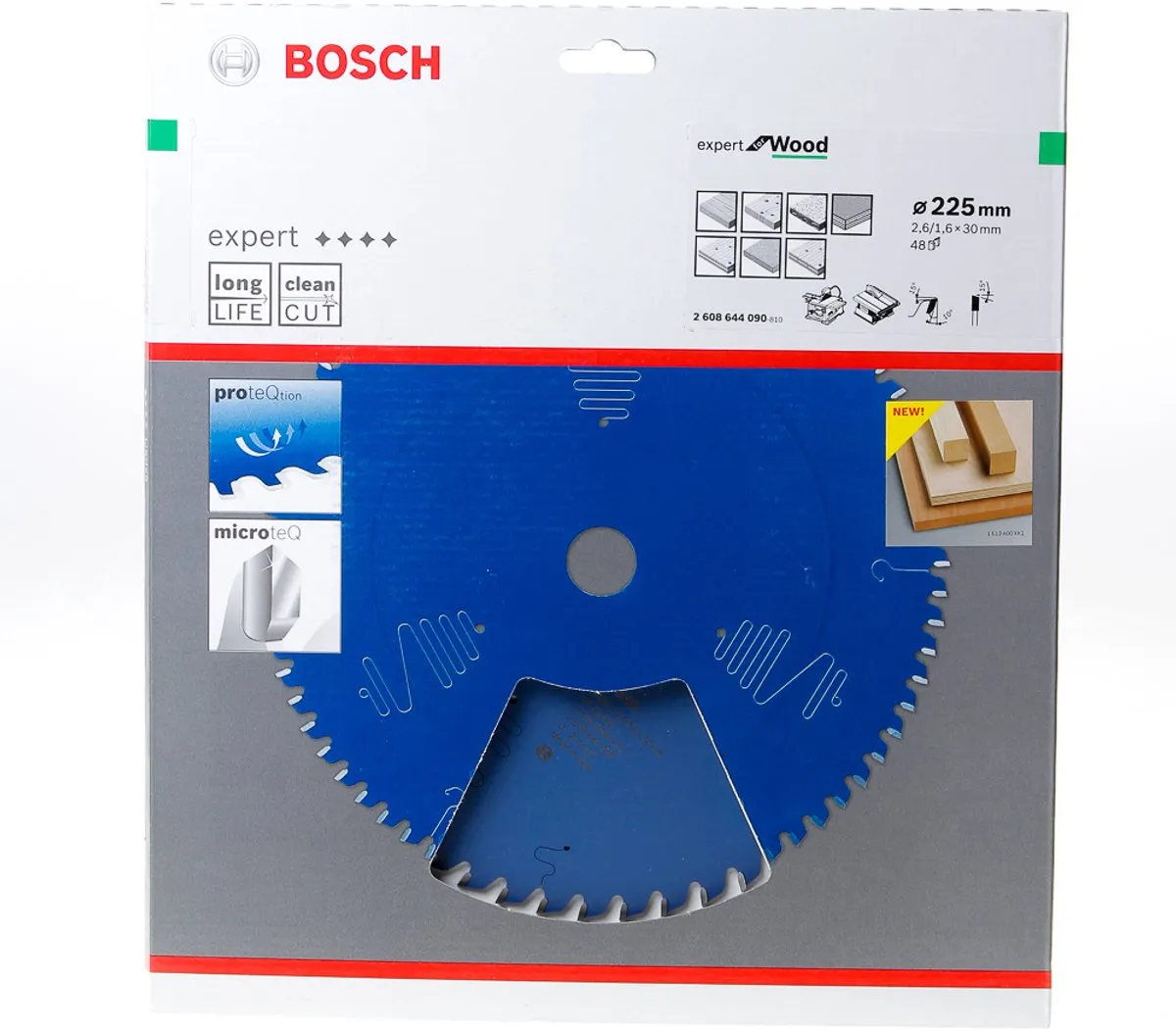 Bosch Expert Cirkelzaagblad Aluminium 225mm - 48 Tanden - 30mm As - afbeelding 5 van 5
