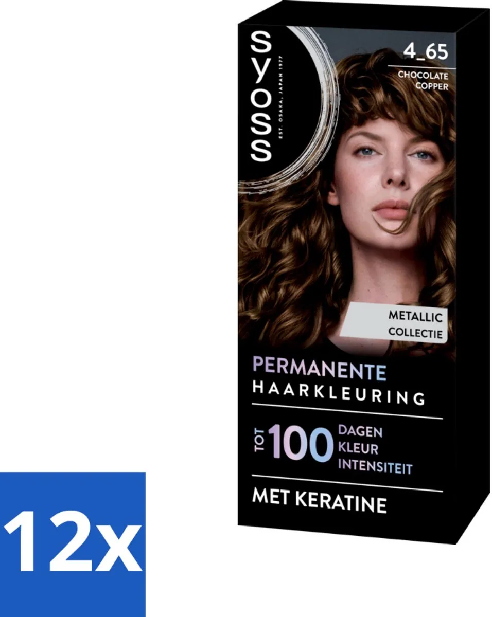 SYOSS Permanent Haarkleuring 4-65 Chocolate Copper