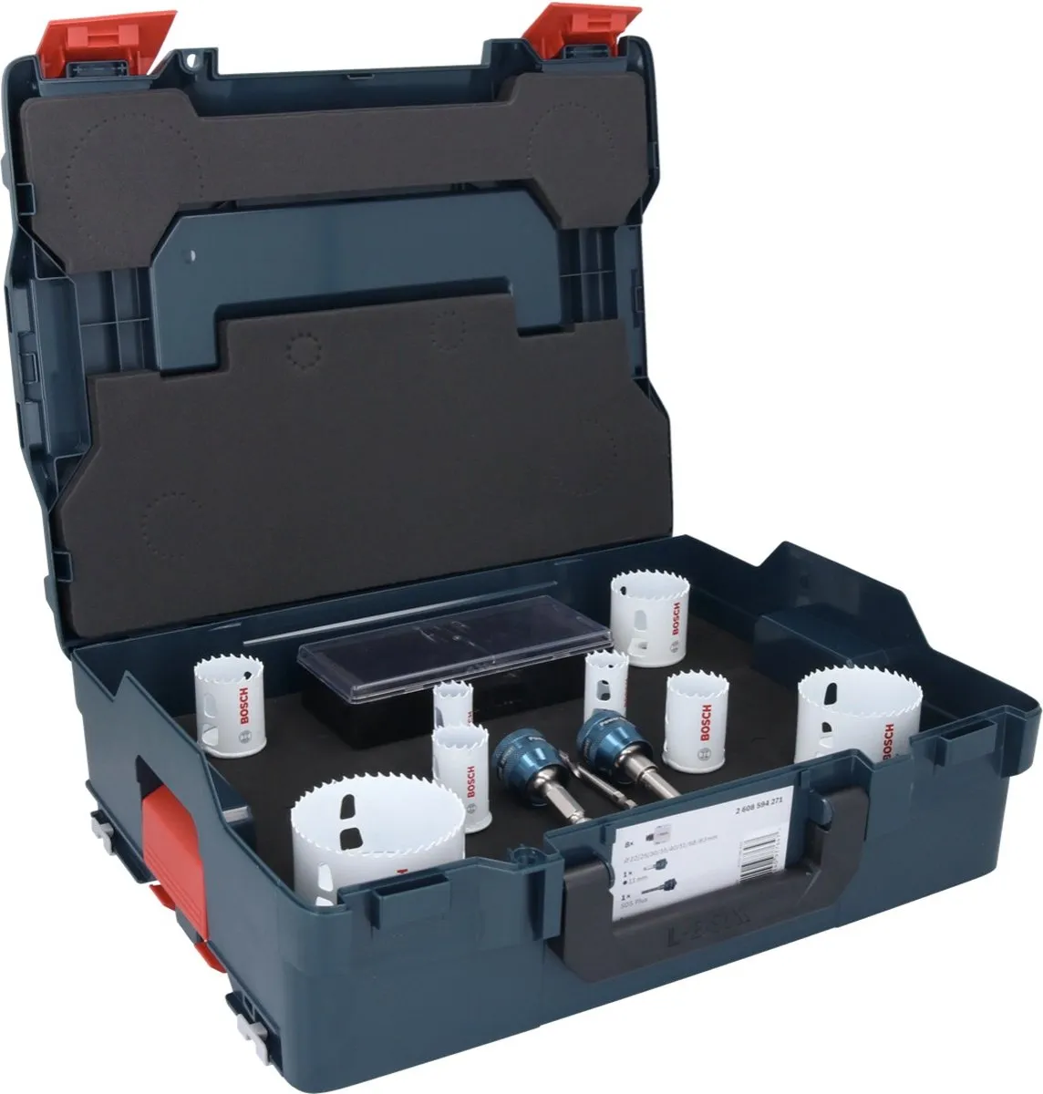 Bosch L-Boxx Gatzagen Set 11-delig - 22-83mm - Metaal