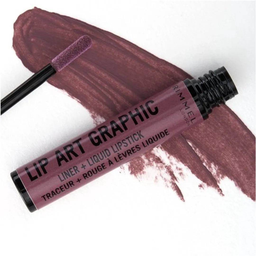 Rimmel London Lip Art Graphic 220 Violet Vandal - 1.8ml