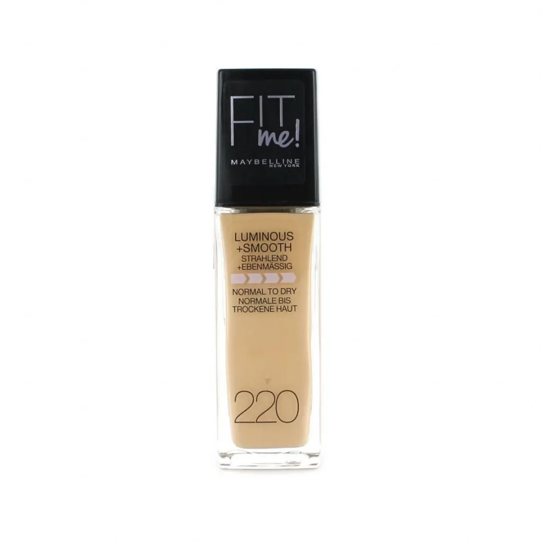 Maybelline Fit Me Luminous & Smooth Foundation 220 Natural Beige