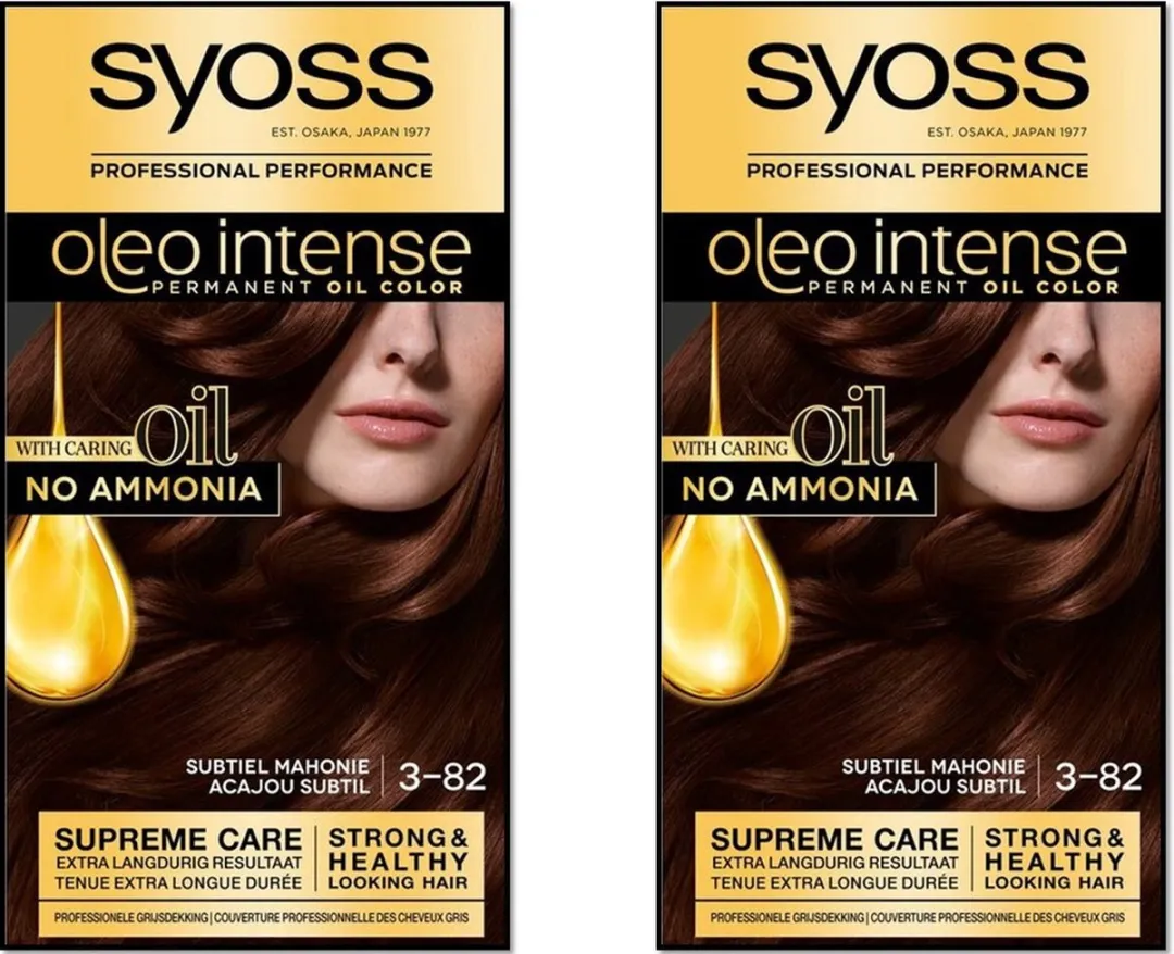 SYOSS Haarverf Oleo Intense 3-82 Subtiel Mahonie