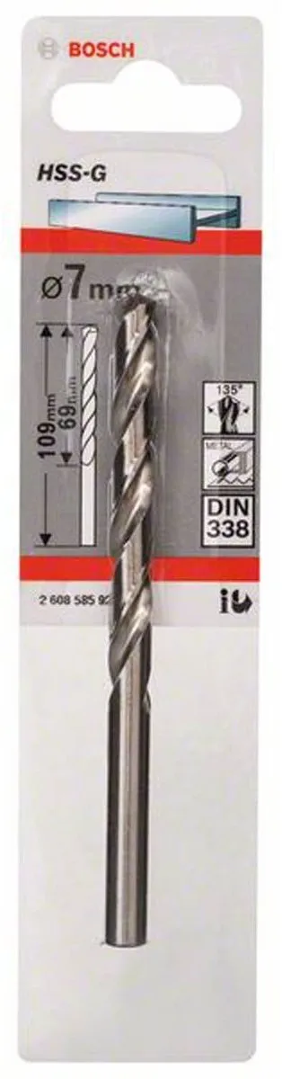 Bosch Metaalboren HSS-G 7mm