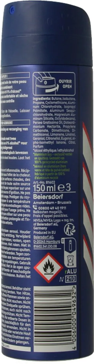NIVEA Men Dry Impact Deo Spray 150ml