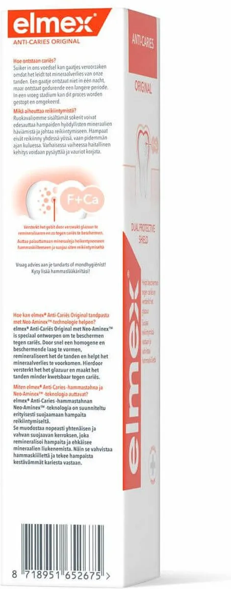 Elmex Anti-Cariës Tandpasta 75ml