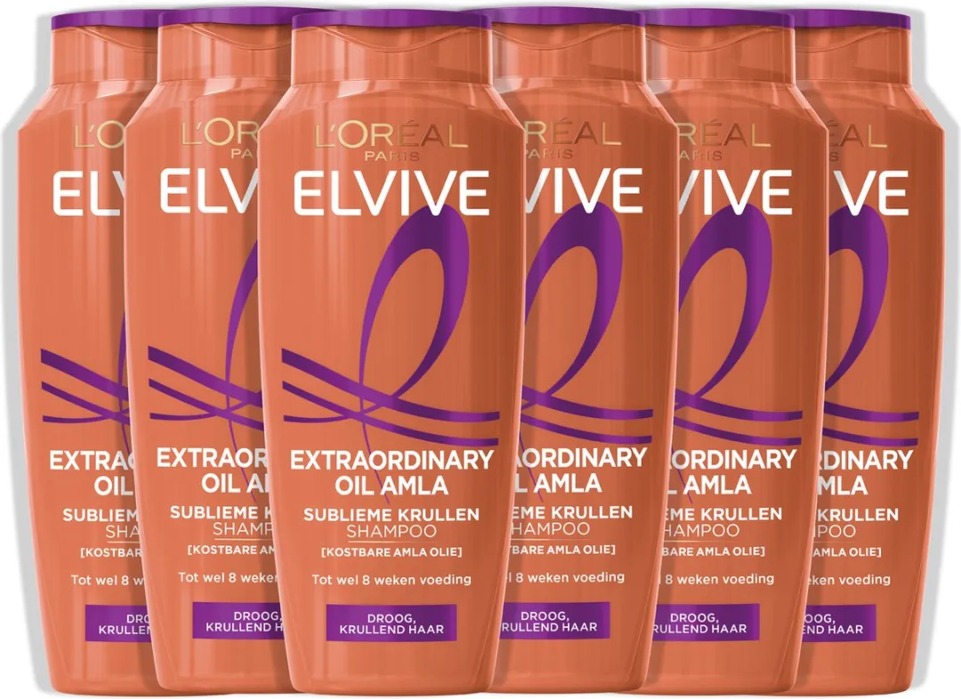 L'Oréal Paris Elvive Extraordinary Oil Amla Shampoo 6x250ml