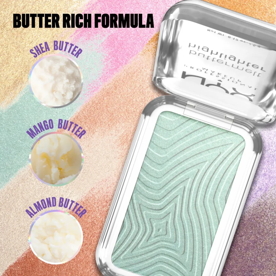 NYX Professional Makeup Buttermelt Highlighter Butta Mint - 5g