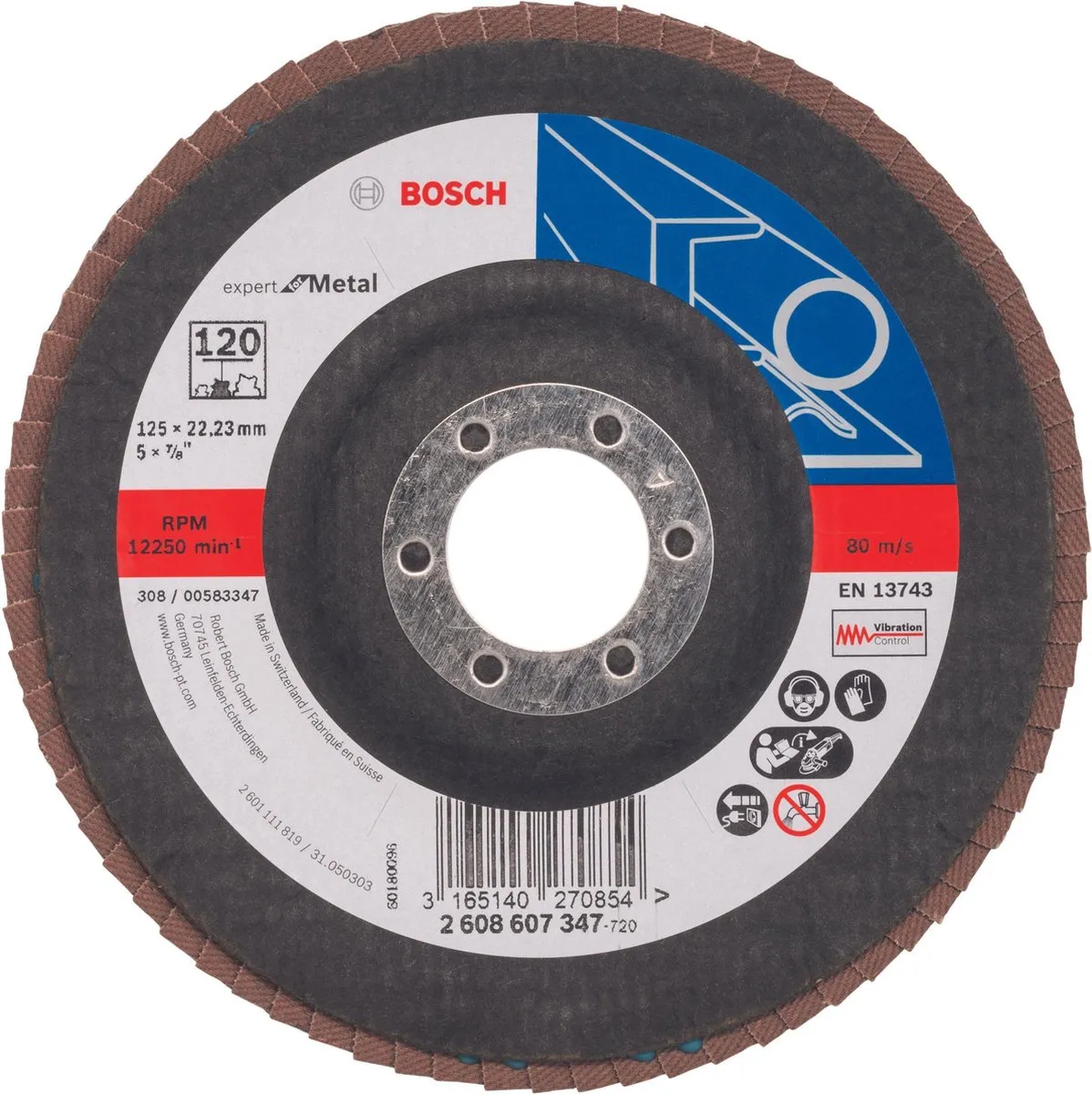 Bosch Lamellenschuurschijf 125mm