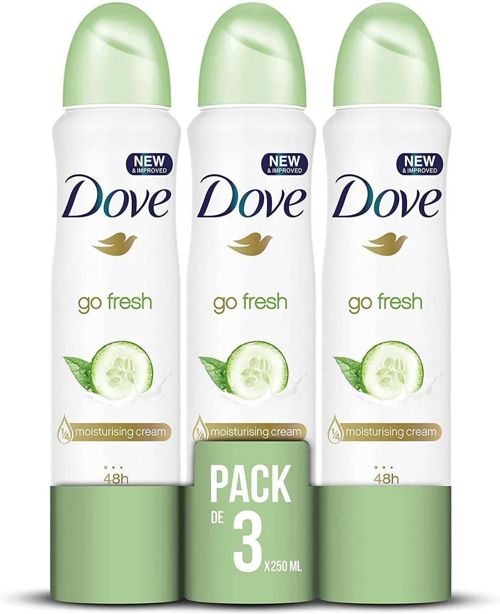 Dove Go Fresh Cucumber Deo Spray XL