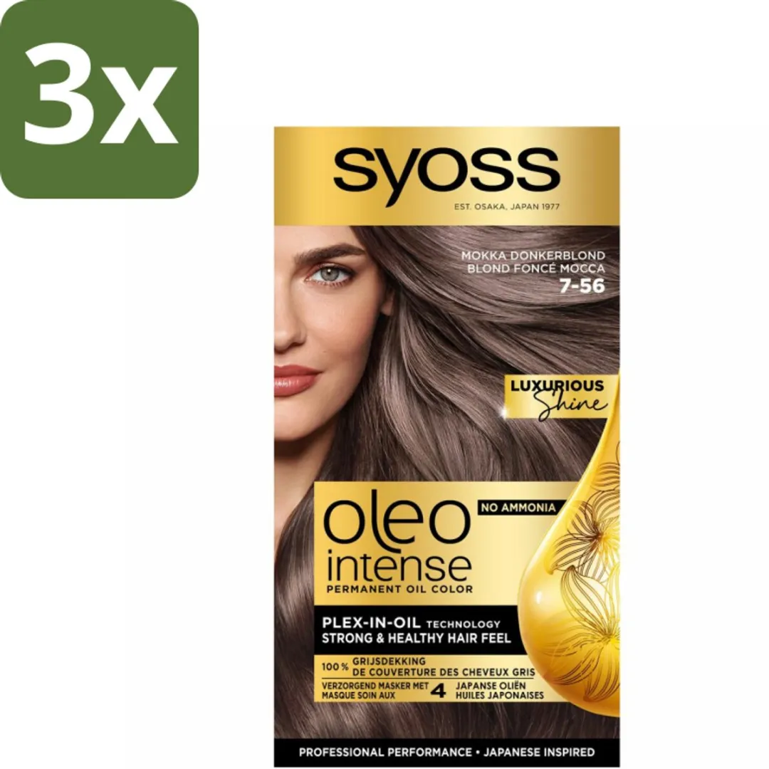 SYOSS Oleo Intense 7-56 Mokka Haarverf