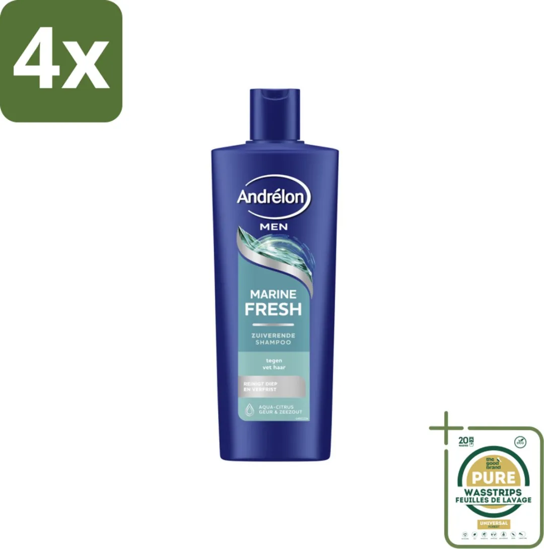 Andrélon Men Marine Fresh Shampoo 400ml