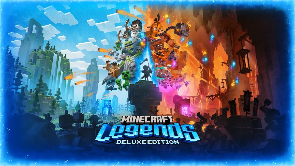 Nintendo Minecraft Legends Deluxe Edition PS5 - 2 Spelers Online