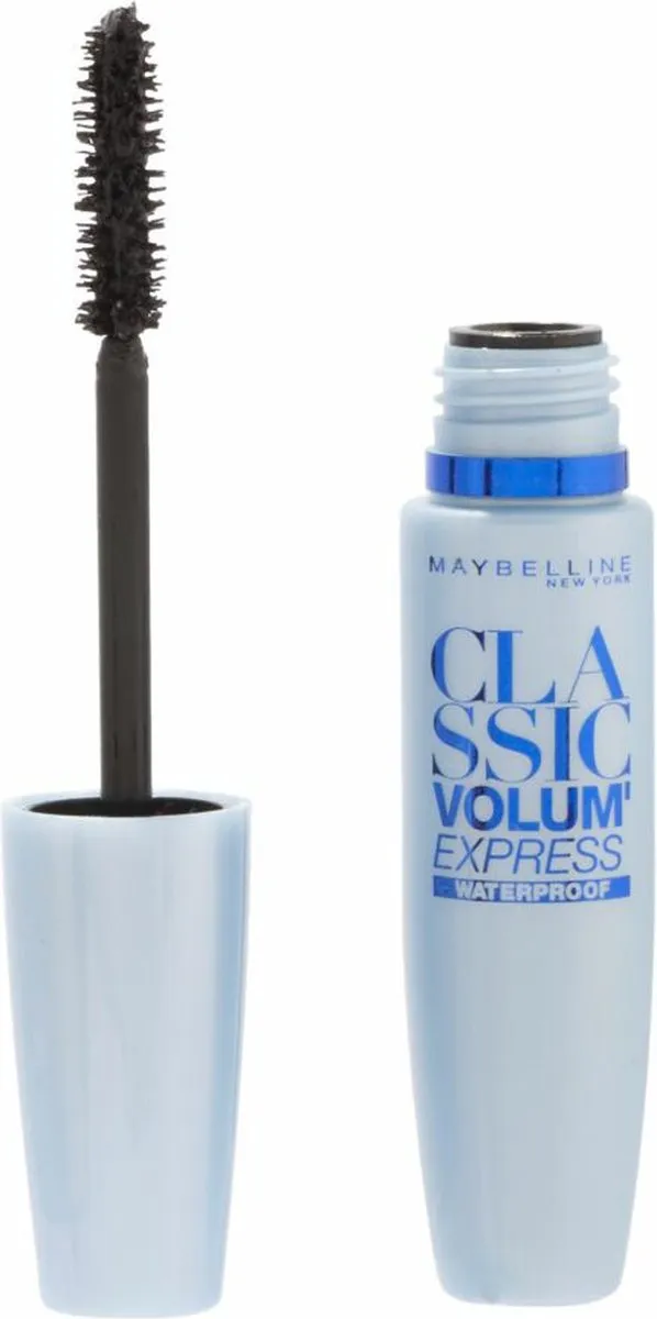 Maybelline Volum' Express Mascara Waterproof Zwart - 3 Stuks