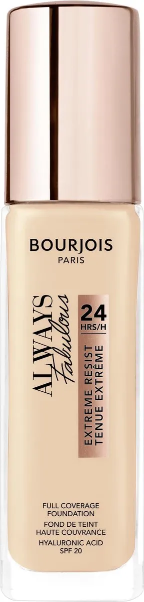 Bourjois Always Fabulous Foundation 100 Rose Ivory 30ml